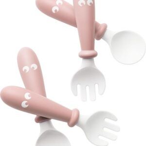 BabyBjorn Karotīte un dakšiņa krāsa Powder Pink