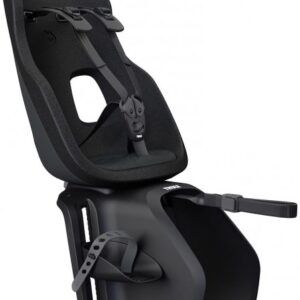 Thule Yepp Nexxt 2 Maxi velo krēsls ar bagažnieka stiprinājumu krāsa Midnight Black