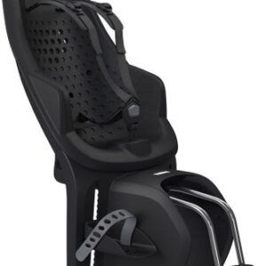 Thule Yepp 2 Maxi velo krēsls ar rāmja stiprinajumu krāsa Midnight Black