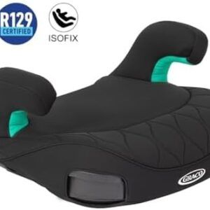 Graco Booster MAX R129 auto paliktnis ar Isofix bērniem krāsa Midnight