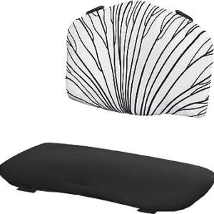 Kinderkraft Enock barošanas krēsla spilvens Black/White