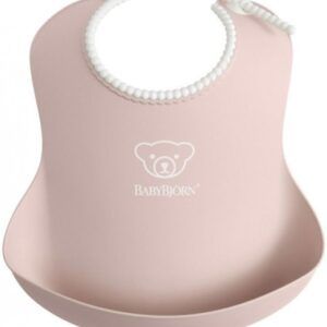 BabyBjorn Soft Bib priekšautiņš krāsa Powder Pink