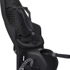 Thule Yepp 2 Maxi velo krēsls ar bagažnieka stiprinājumu krāsa Midnight Black