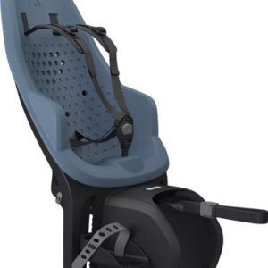 Thule Yepp 2 Maxi velo krēsls ar bagažnieka stiprinājumu krāsa Aegean Blue