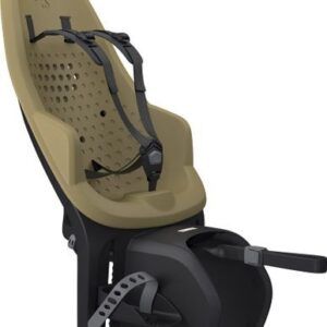Thule Yepp 2 Maxi velo krēsls ar bagažnieka stiprinājumu krāsa Fannel Tan