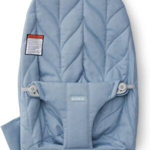 BabyBjorn Bouncer BLISS sēžamās daļas pārvalks krāsa Blue, Woven Petal quilt
