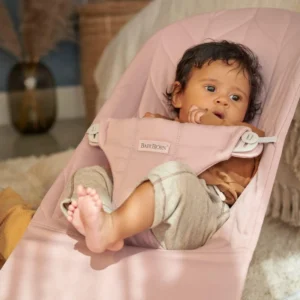 BabyBjorn BLISS šūpuļkrēsls mazuļiem 0-13kg krāsa DUSTY PINK, COTTON Petal Quilt