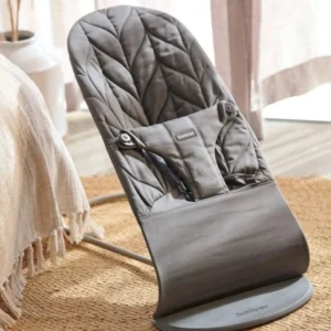 BabyBjorn BLISS šūpuļkrēsls mazuļiem 0-13kg krāsa ANTHRACITE, COTTON Petal Quilt
