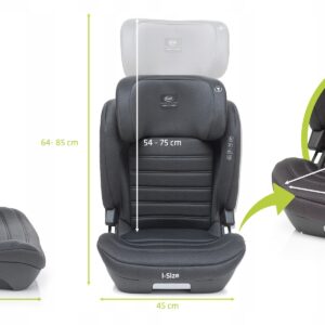 4Baby App-Fix autokrēsliņš bērniem 100-150cm krāsa Graphite