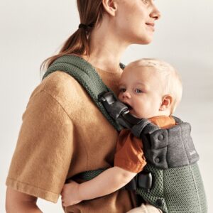 BabyBjorn Harmony ergosoma mazuļiem 0-3gadiem krāsa Dark Green 3D MESH