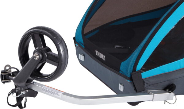 Autokreslini.lv | Coaster XT bike trailer bērnu velopiekabe krāsa Blue bilde #9