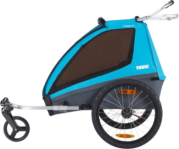 Autokreslini.lv | Coaster XT bike trailer bērnu velopiekabe krāsa Blue bilde #3