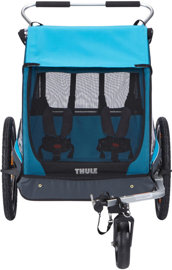 Autokreslini.lv | Coaster XT bike trailer bērnu velopiekabe krāsa Blue bilde #5