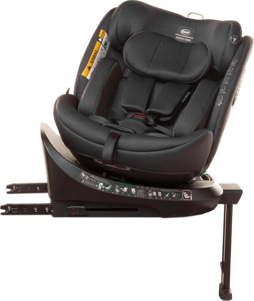4Baby Enzo-Fix autokrēsliņš bērniem 40-150cm krāsa Graphite