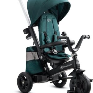 Kinderkraft Easytwist stumjamais trīsritenis bērniem 5in1 krāsa Green