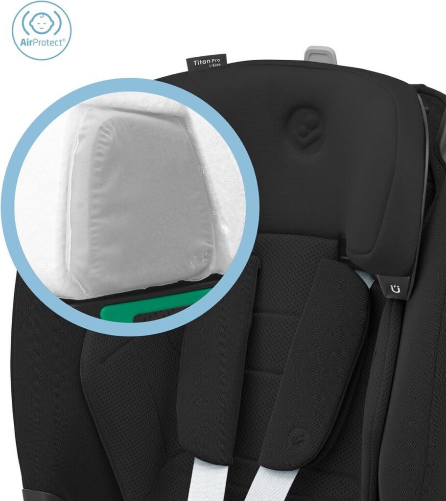 Maxi Cosi Titan Pro 2 I-Size autokrēsliņš bērniem 76-150cm krāsa Authentic Black
