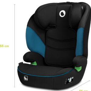 Lionelo Lars I-Size autokrēsliņš bērniem 100-150cm krāsa Green Turquoise