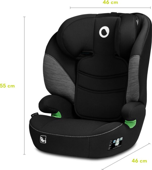 Autokreslini.lv | Lars I-Size autokrēsliņš bērniem 100-150cm krāsa Black Grey bilde #25