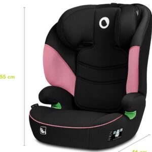 Lionelo Lars I-Size autokrēsliņš bērniem 100-150cm krāsa Pink Baby