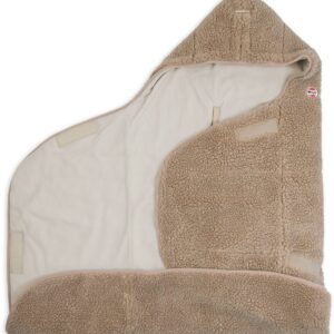 Lodger Wrapper mazuļu ietinamā sedziņa TEDDY krāsa BEIGE