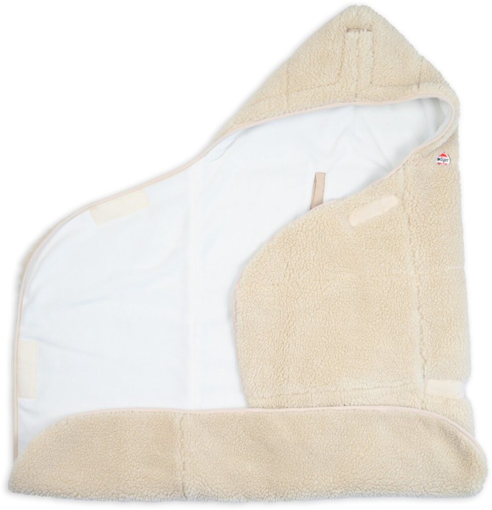 Lodger Wrapper mazuļu ielinamā sedziņa TEDDY krāsa BIRCH