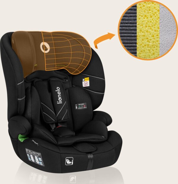 Autokreslini.lv | Levi One I-Size autokrēsliņš 76-150cm krāsa Black Carbon bilde #25