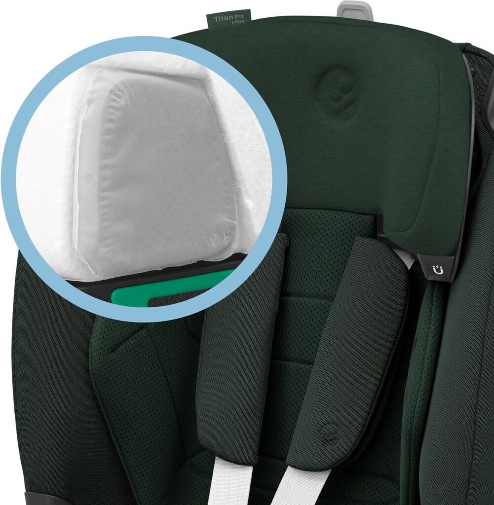 Maxi Cosi Titan Pro 2 I-Size autokrēsliņš bērniem 76-150cm krāsa Authentic Green