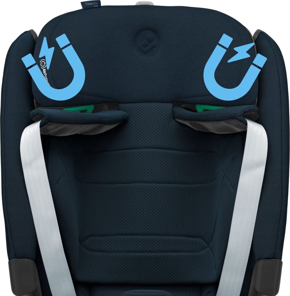 Maxi Cosi Titan Pro 2 I-Size autokrēsliņš bērniem 76-150cm krāsa Authentic Blue