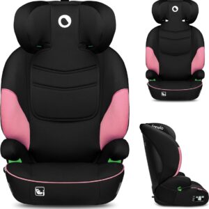 Lionelo Lars I-Size autokrēsliņš bērniem 100-150cm krāsa Pink Baby