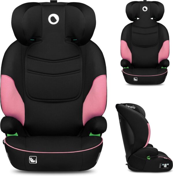 Autokreslini.lv | Lars I-Size autokrēsliņš bērniem 100-150cm krāsa Pink Baby bilde #3