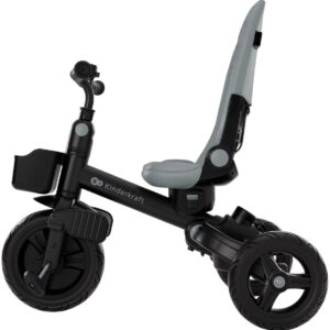 Kinderkraft Aveo 2 Plus salokāms stumjamais trīsritenis bērniem krāsa Grey