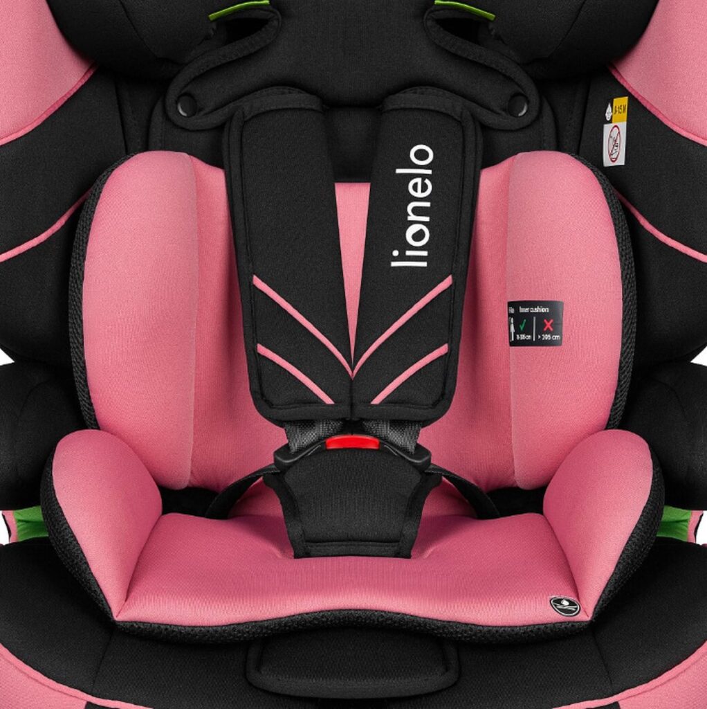 Lionelo Levi One I-Size autokrēsliņš 76-150cm krāsa Pink Rose