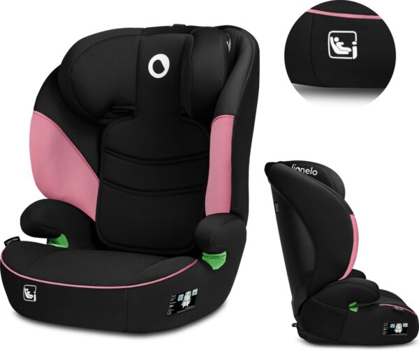 Autokreslini.lv | Lars I-Size autokrēsliņš bērniem 100-150cm krāsa Pink Baby bilde #5