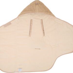 Lodger Wrapper mazuļu ietinamā sedziņa TEDDY krāsa BEIGE