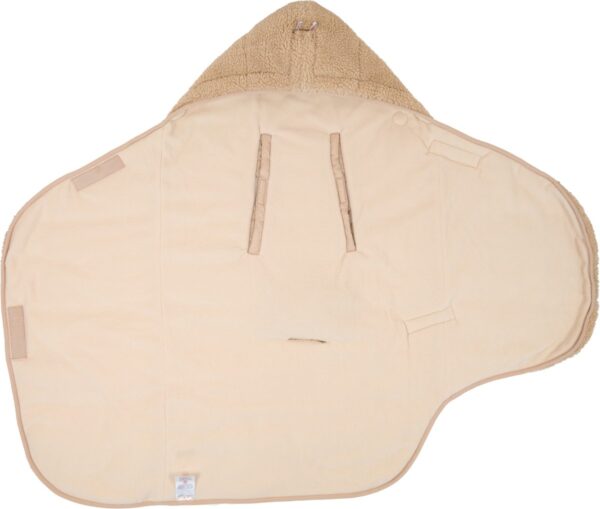 Autokreslini.lv | Wrapper mazuļu ietinamā sedziņa TEDDY krāsa BEIGE bilde #11