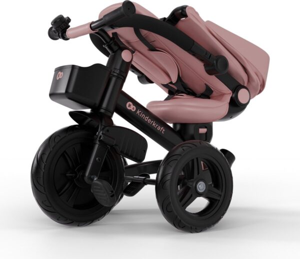 Autokreslini.lv | Aveo 2 Plus salokāms stumjamais trīsritenis bērniem krāsa Pink bilde #17