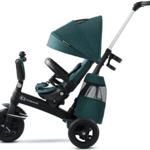 Kinderkraft Easytwist stumjamais trīsritenis bērniem 5in1 krāsa Green