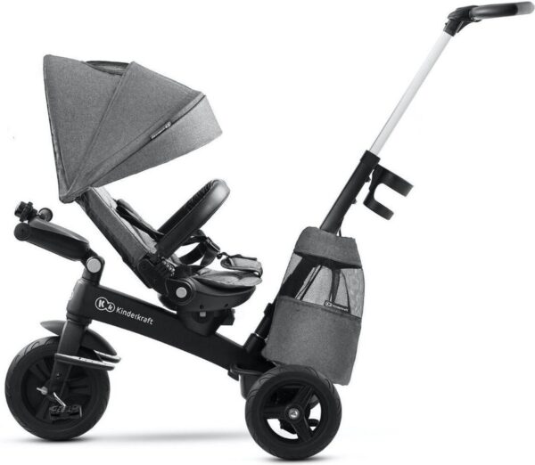 Autokreslini.lv | Easytwist stumjamais trīsritenis bērniem 5in1 krāsa Platinum Grey bilde #9