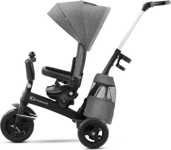 Autokreslini.lv | Easytwist stumjamais trīsritenis bērniem 5in1 krāsa Platinum Grey bilde #7