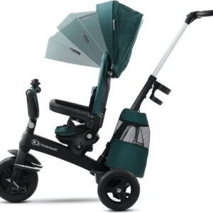 Kinderkraft Easytwist stumjamais trīsritenis bērniem 5in1 krāsa Green