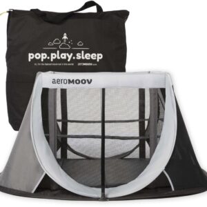 AeroMoov Travel Cot ceļojumu gultiņa krāsa Grey Rock