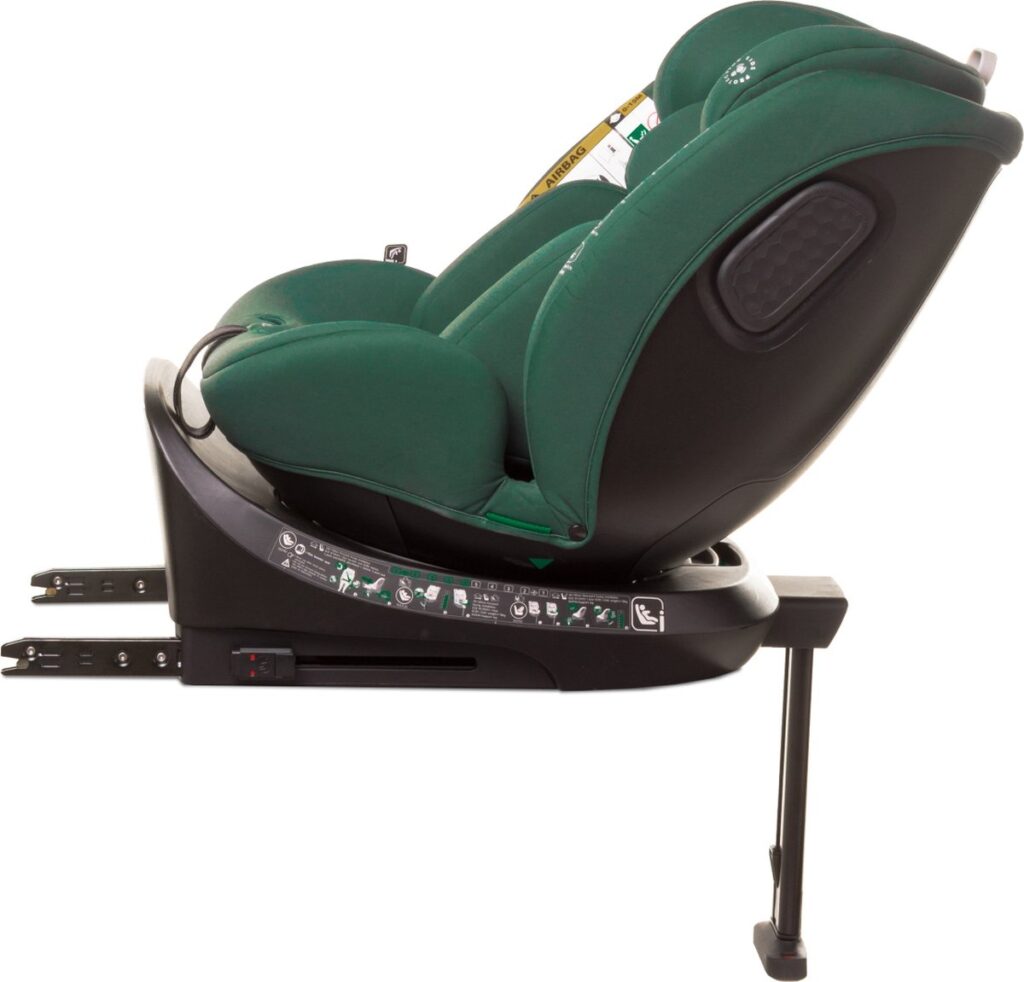 4Baby Enzo-Fix autokrēsliņš bērniem 40-150cm krāsa Dark Green