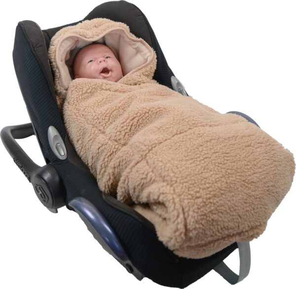Autokreslini.lv | Wrapper mazuļu ietinamā sedziņa TEDDY krāsa BEIGE bilde #21