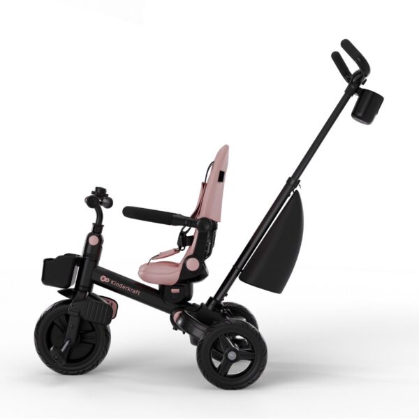 Autokreslini.lv | Aveo 2 Plus salokāms stumjamais trīsritenis bērniem krāsa Pink bilde #11