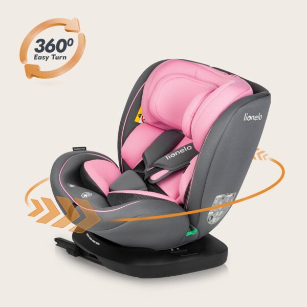Autokreslini.lv | Bastiaan I-Size autokrēsliņš bērniem 40-150cm krāsa Pink Baby bilde #13
