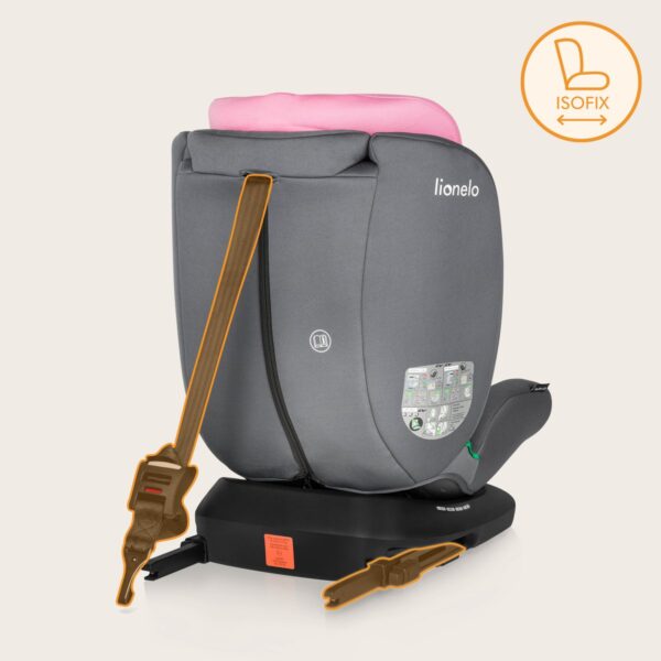 Autokreslini.lv | Bastiaan I-Size autokrēsliņš bērniem 40-150cm krāsa Pink Baby bilde #15