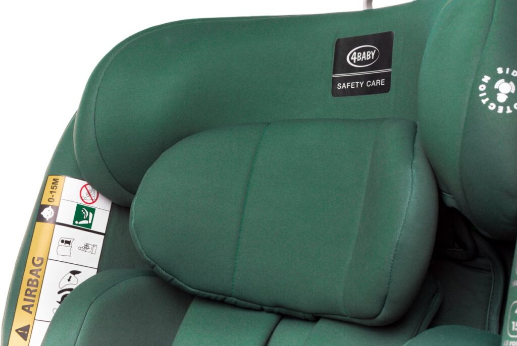 4Baby Enzo-Fix autokrēsliņš bērniem 40-150cm krāsa Dark Green