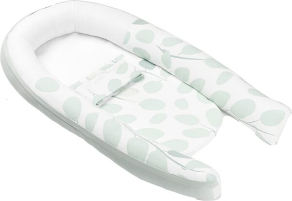 Autokreslini.lv | Baby Cocoon mazuļu ligzdiņa krāsa Leaves Aqua Green bilde #17