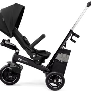 Kinderkraft Easytwist stumjamais trīsritenis bērniem 5in1 krāsa Black