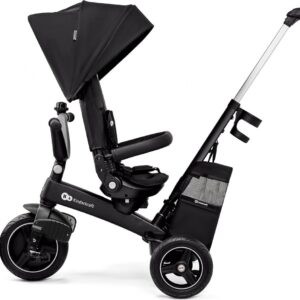 Kinderkraft Easytwist stumjamais trīsritenis bērniem 5in1 krāsa Black